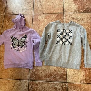 Youth Girls Sweatshirt Bundle:Size 10/12